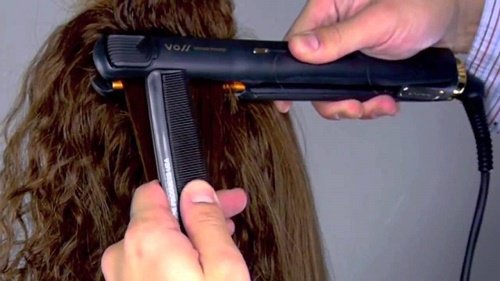 Rincer les cheveux après le masque doignon