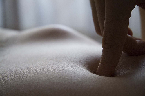 les bactéties : ligne de défense du nombril