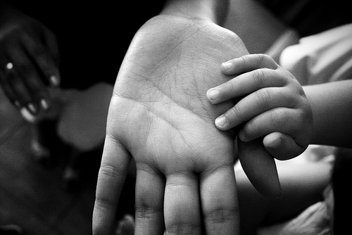 Le pouvoir des caresses.