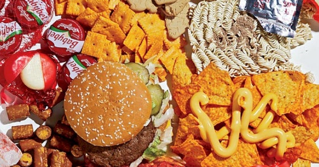 malbouffe fast food mauvais aliments