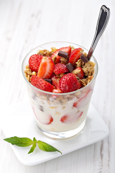 yaourt aux fruits