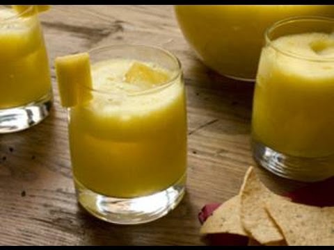 Un jus à l'ananas.