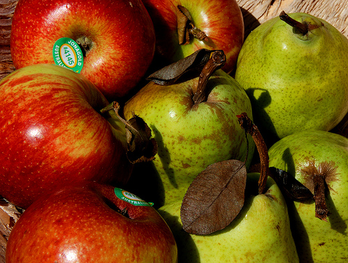Pommes et poires