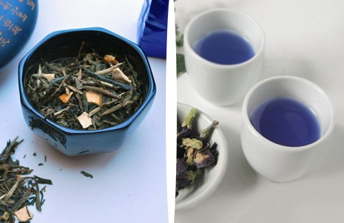 Du thé bleu pour perdre du poids naturellement