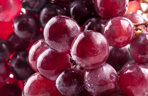 Le resvératrol dans les raisins.