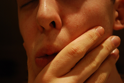 Problème de la bouche sèche.