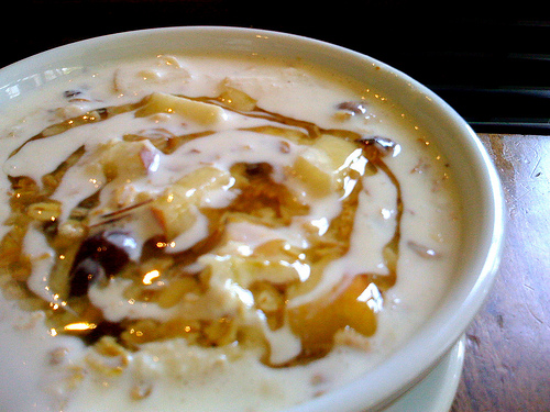 Crème Budwig, star des petits-déjeuners.