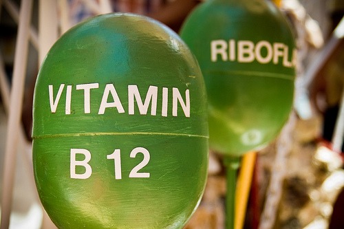 Capsules de vitamines B 12
