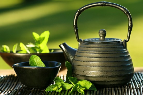 Boissons naturelles, le thé vert.