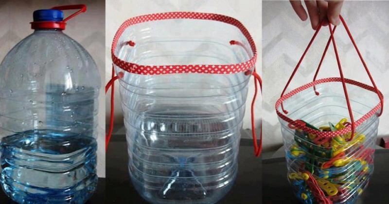les bouteilles en plastique