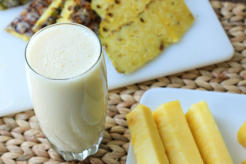 smoothie jaune
