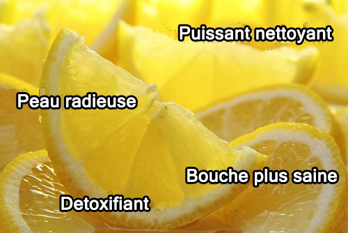 Citrons et explications de ses avantages