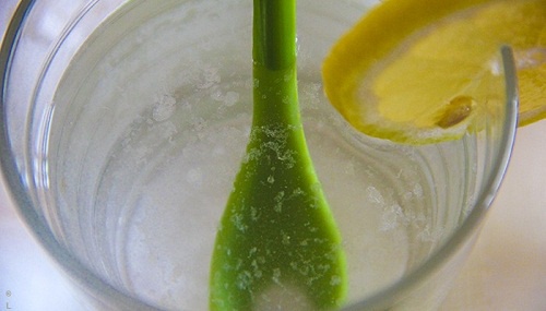 Remède au bicarbonate et au citron