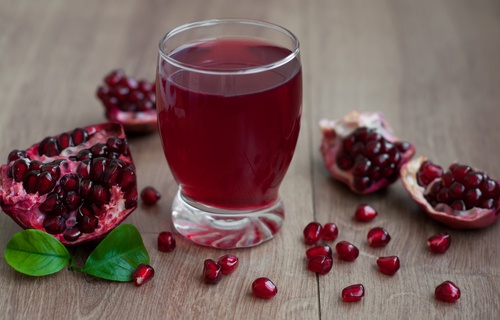 Le jus de grenade est excellent pour nettoyer vos reins.