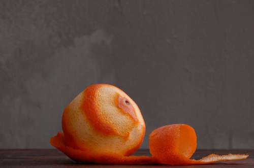 écorce d'orange