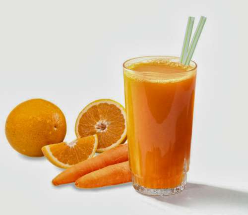 Optez pour un jus de carotte et d'orange le matin.