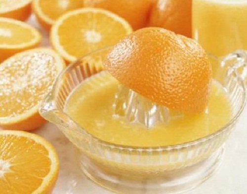 Orange pressées 