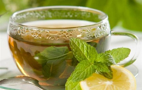 Infusion de thé vert