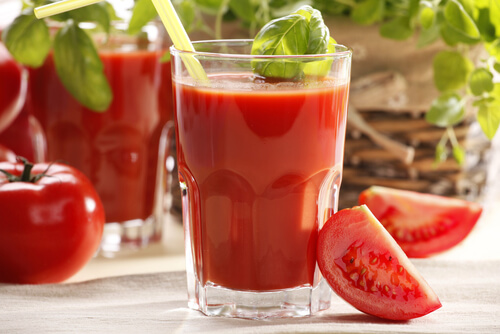 Les bienfaits du jus de tomate