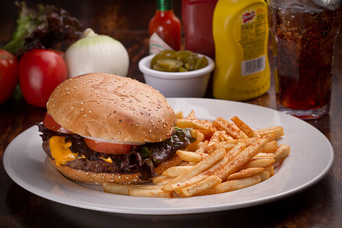 Fotografa de alimentos realizada para el Restaurant-Bar Old Jack's de Guadalajara.