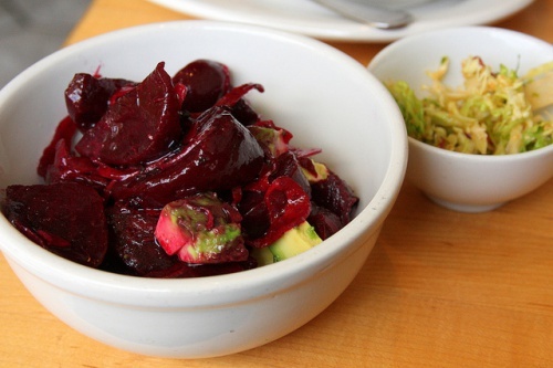 plat betterave rouge