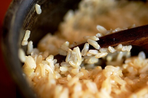 riz complet pour désintoxiquer le corps