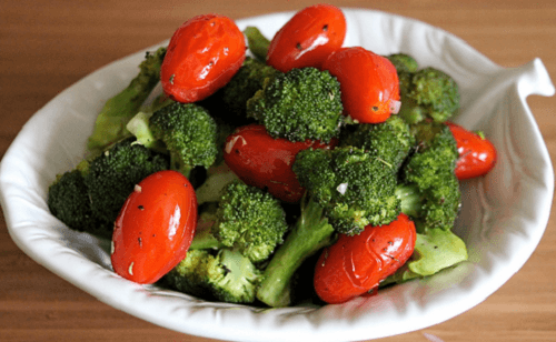 brocoli et tomates