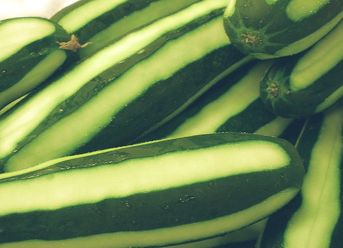 le concombre contre les yeux irrités