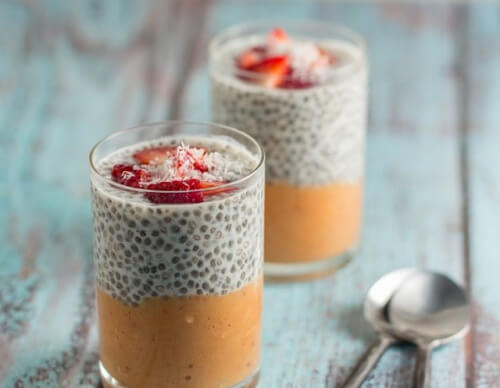 graines en chia en smoothie