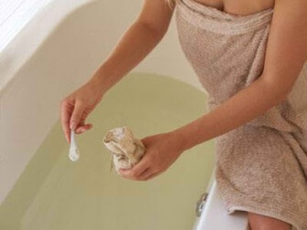 Effets du sel marin.