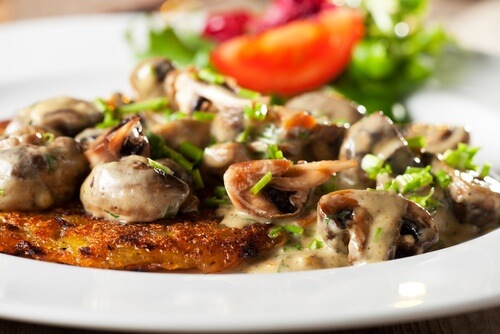 Champignons réchauffés.