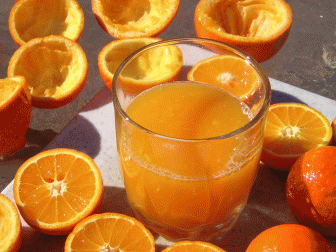 bienfaits des agrumes et du jus d'orange
