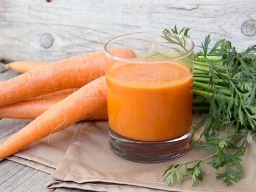 Jus de carottes 