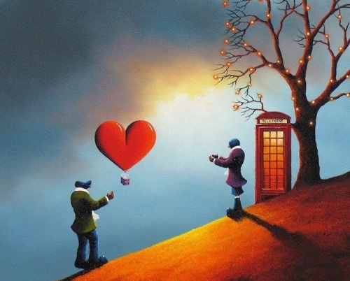 La bonne taille de l'amour.