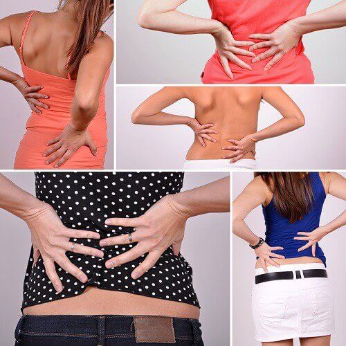 symptômes des douleurs de la zone lombaire