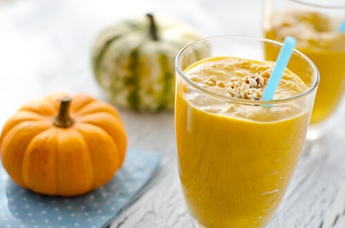 smoothies énergisants pour surpasser la fatigue : banane et courge
