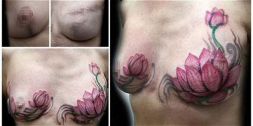Les tatouages des femmes.