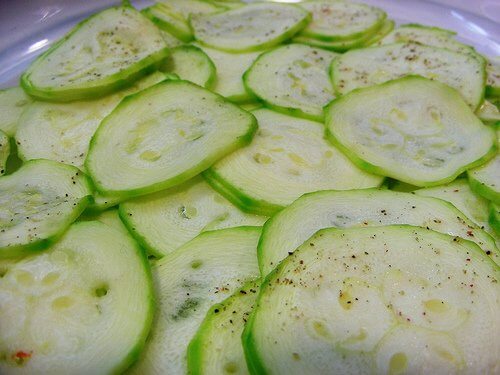 courgettes marinées