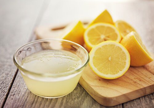 l'eau au citron