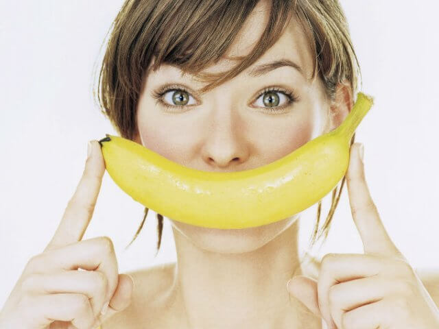 exfoliant avec de la banane
