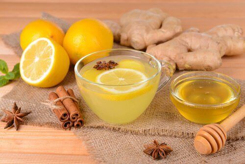Remède au citron, cannelle et gingembre