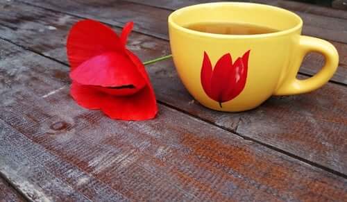 Feuille de coquelicot 