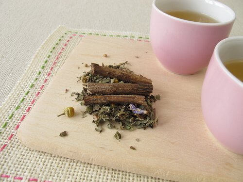 Préparation du thé anti-inflammatoire