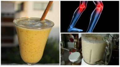 Smoothie à l'avoine, ananas et cannelle pour renforcer les ligaments et les tendons des genoux
