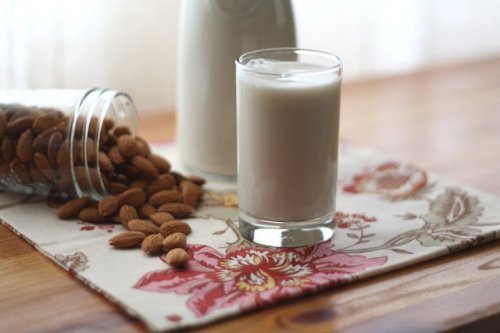 Smoothie au lait d'amande