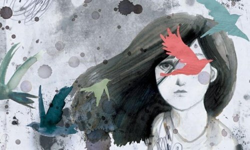 Illustration de femme qui a peur