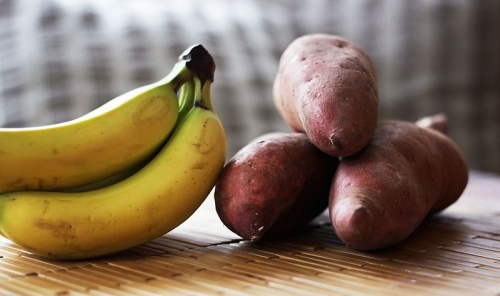 jus de banane et pomme de terre