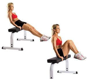 7 exercices simples pour la zone abdominale : Flexions