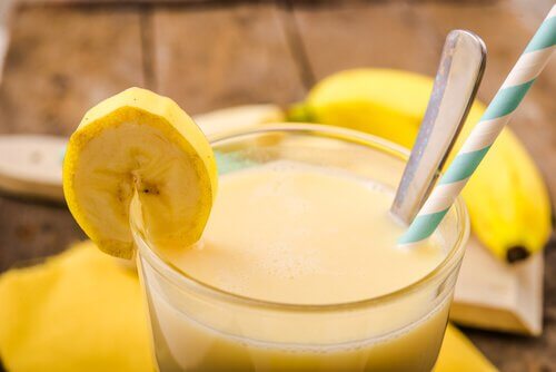 Smoothie yaourt et banane