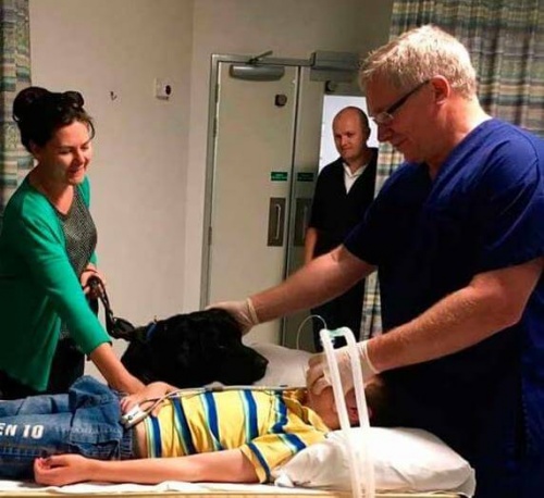 la famille de james et mahe